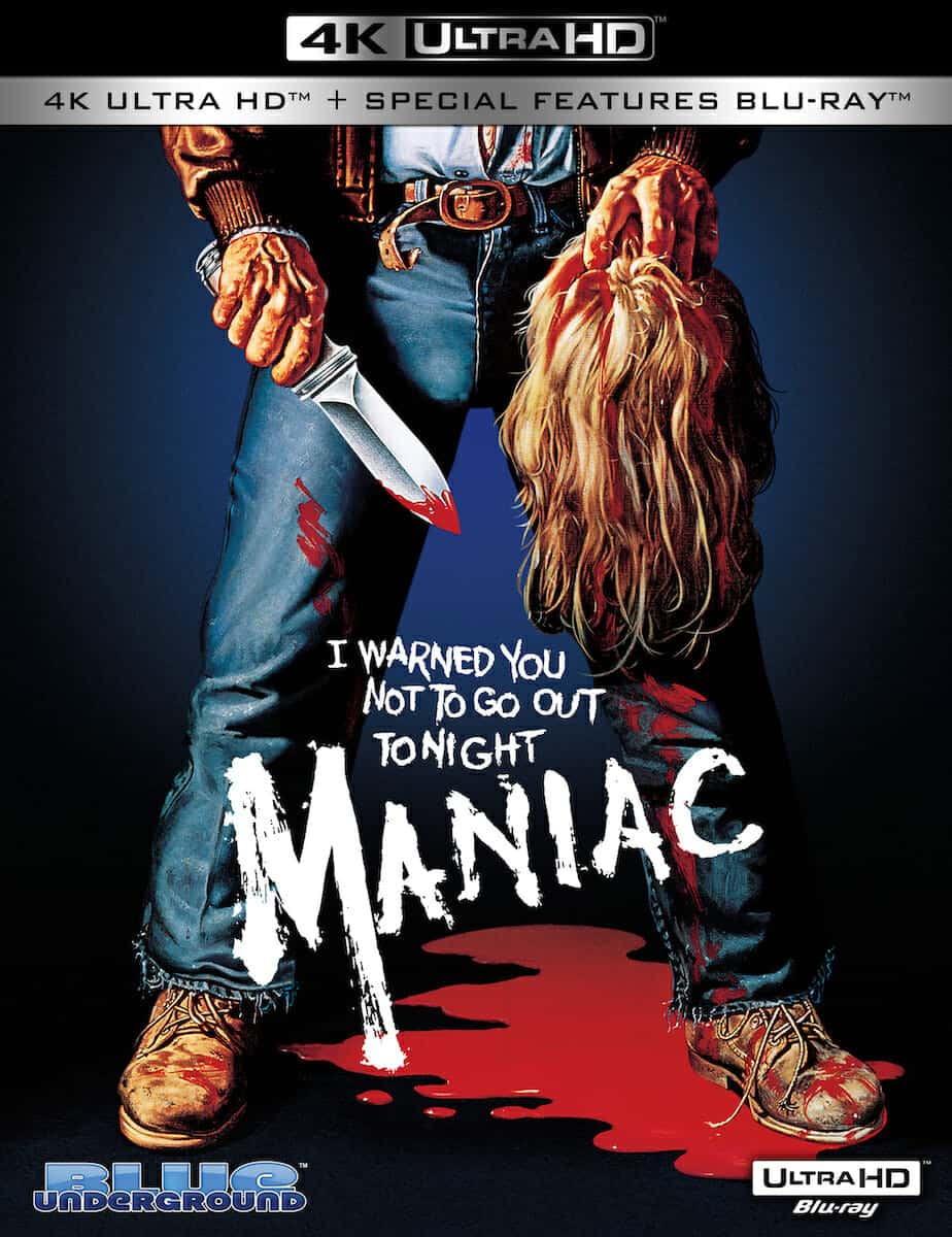 Maniac (Blue Underground) (4k UHD) – DiabolikDVD
